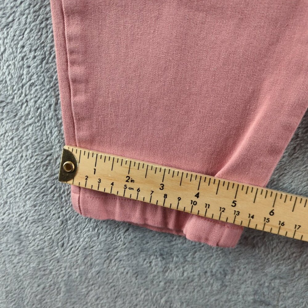 Old Navy Womens 8 Pink Pixie Ankle Slim Fit Stretch Pull On Pants - Picture 5 of 9